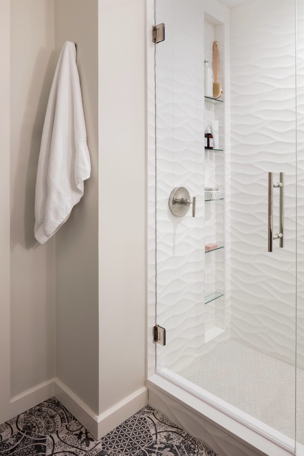 Guest Bathroom Shower Design Condo